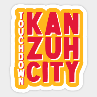 Touchdown Kan Zuh City - Yellow Sticker